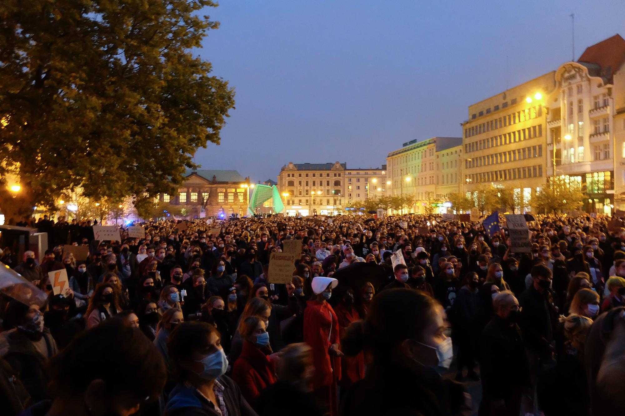 Manifestacion aborto Poznan - 2
